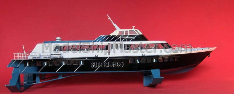 hydrofoil sailboat model